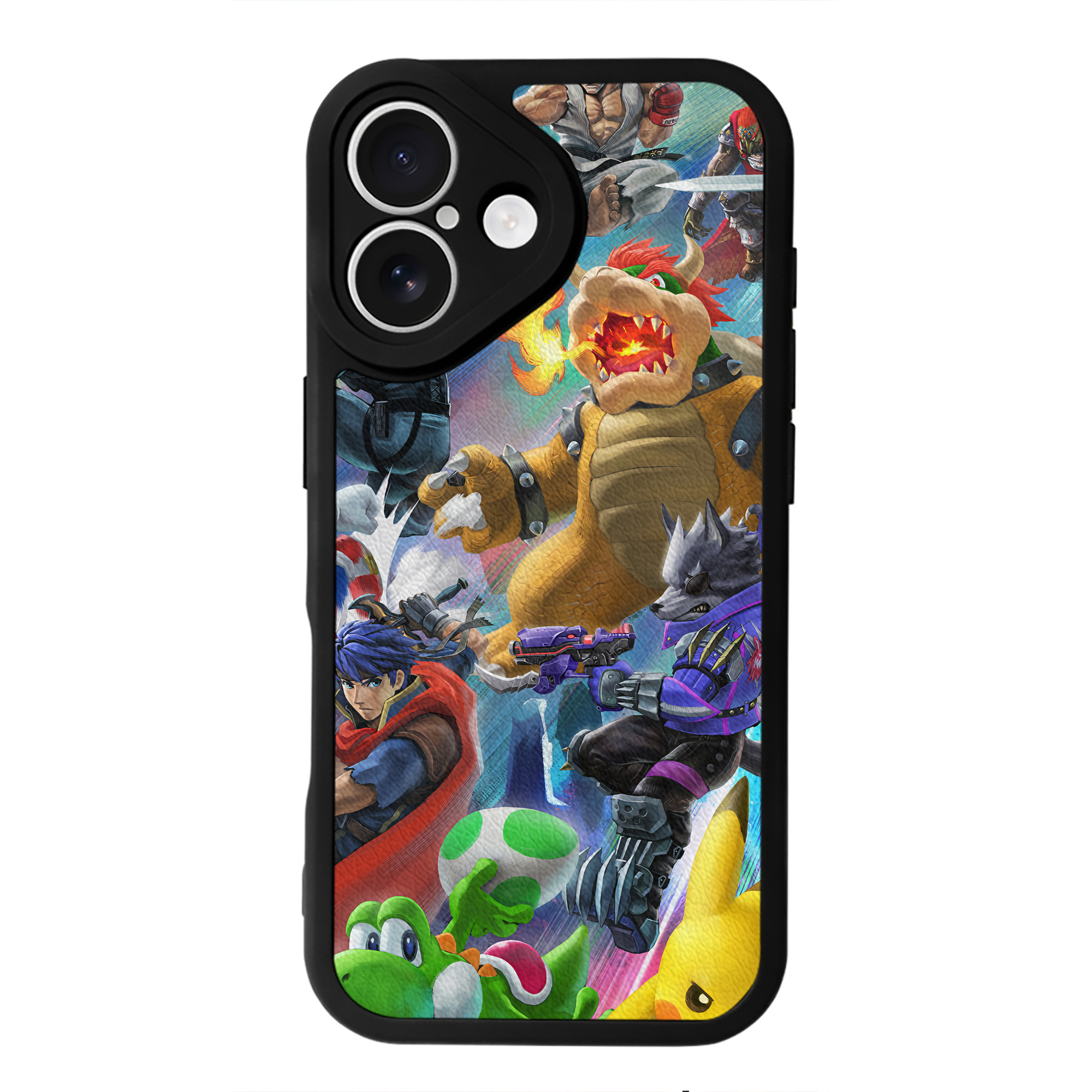 （画像用） ポケットモンスター Pokémon 【iPhone 16シリーズ対応】シリコンスマホケース（レザー調） 材質：シリコン